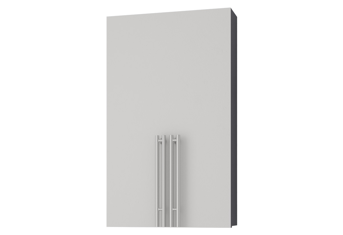 Απεικονίζεται ο καθρέπτης του επίπλου μπάνιου